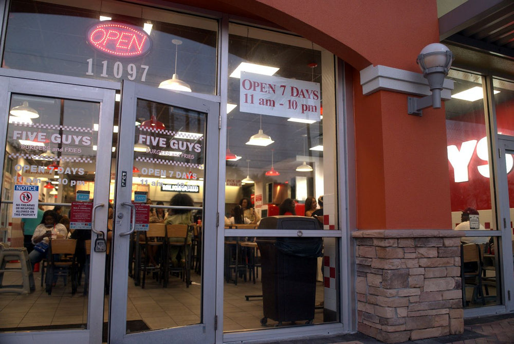 Five Guys storefront