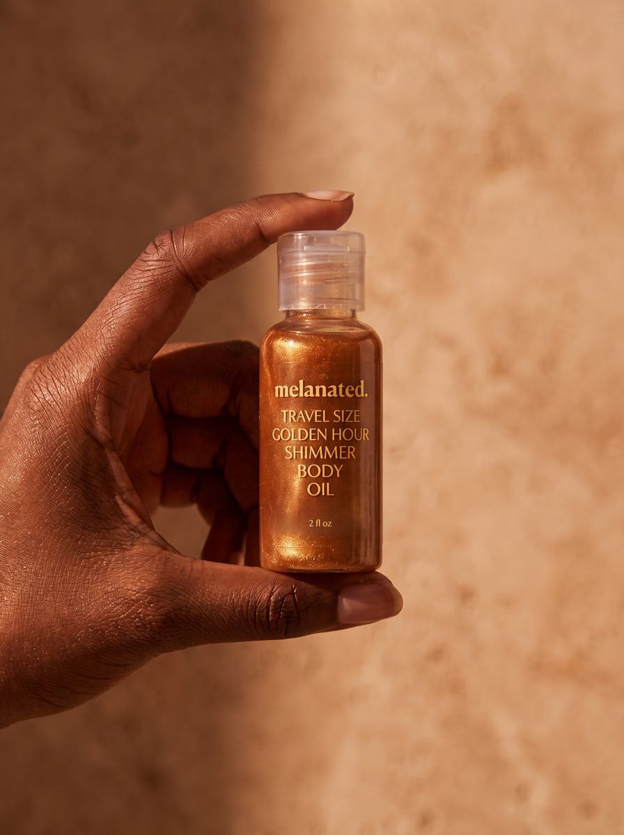 Travel Size Golden Hour Shimmering Body Oil, second view